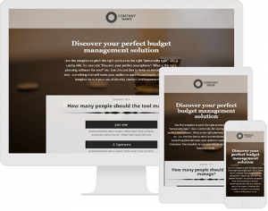 Solution-suggesting test template