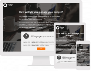 Solution Builder Landing Page