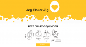 Landbrug Og Fødevare (Danish Agriculture and Food Organization) used this leads quizzes to educate the Danish population about the health benefits of adding more eggs to their diet.