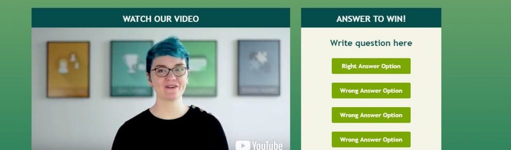 repurpose your educational content into a quiz-example