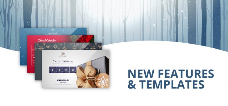 Introducing: New features and templates to help you make an impact this Christmas!