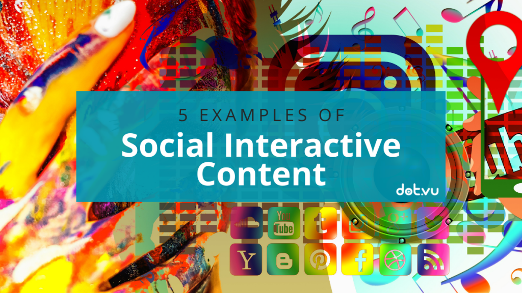 Cover image for examples of social interactive content