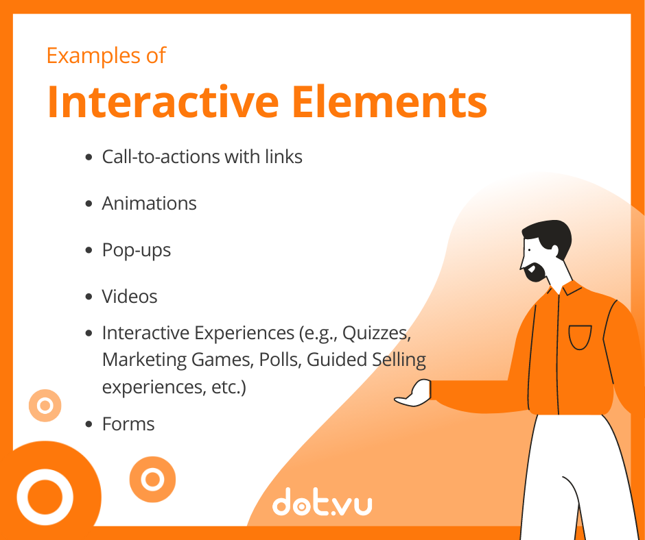 PDFs to Interactive Flipbooks - Interactive Elements to add