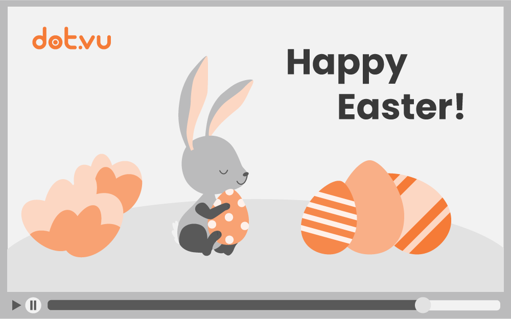Easter marketing campaign ideas: an Interactive Video is a good opportunity to send your Easter best wishes or tell a story to your visitors