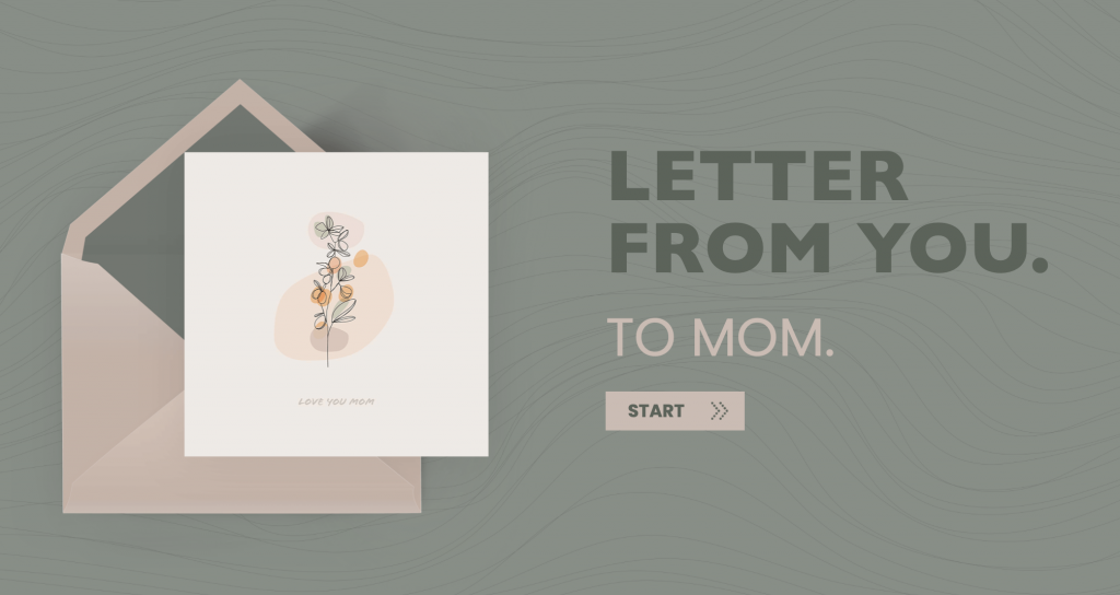 interactive Mother's Day campaign : Social Interactive Content