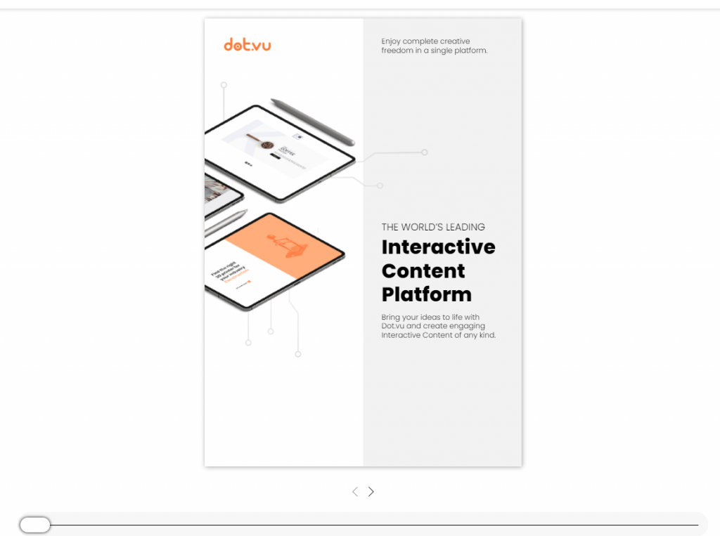 interactive flipbook about interactive content explained