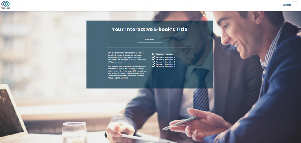 Example of an Interactive eBook 