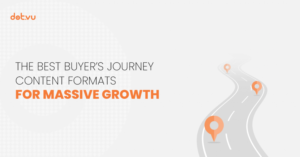 The best buyer's journey content formats for massive growth
