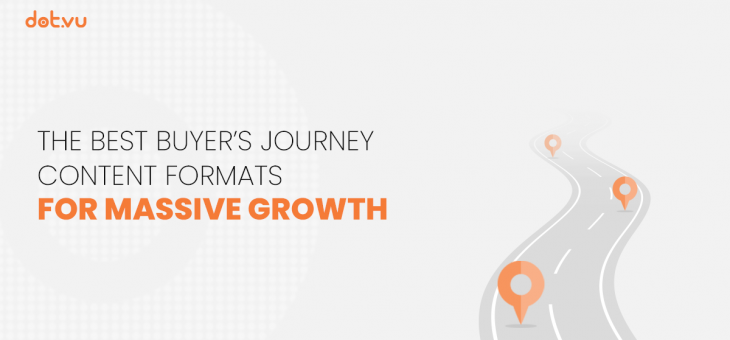 The best buyer’s journey content formats for massive growth