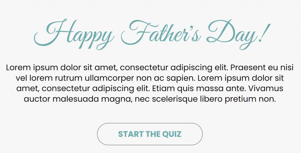 Interactive Father's Day Campaign idea #4