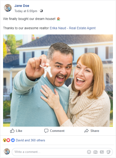 User generated content contest for real estate - example
