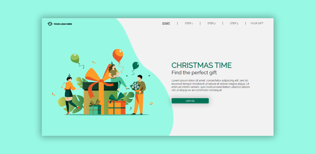 Christmas gift finder for winter seasonalmarketing campaigns