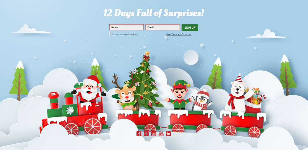 Christmas advent calendar for your seasonal marketing