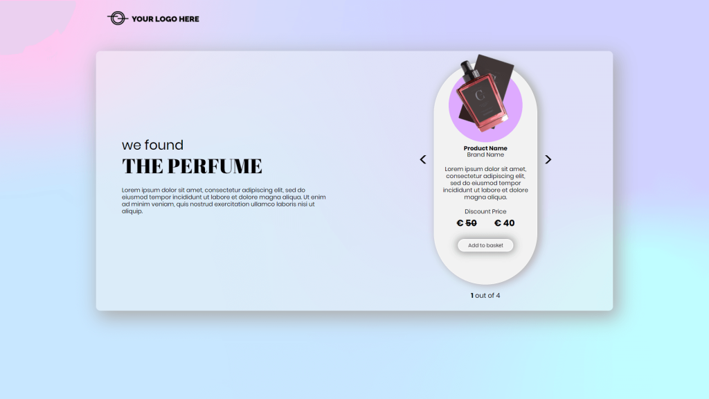 This is a Perfect Gift Finder template by Dot.vu