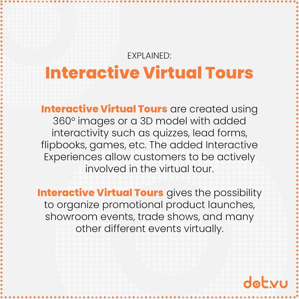 Wht Is Virtual Tour What is an Interactive Virtual Tour? | Dot.vu