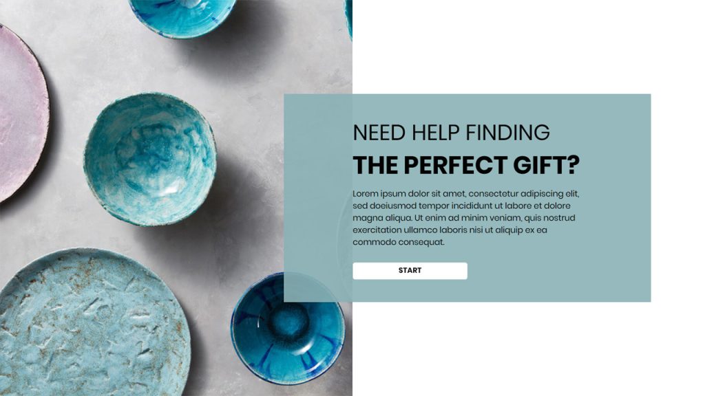 Include a Gift Finder template in your Interactive Magazine