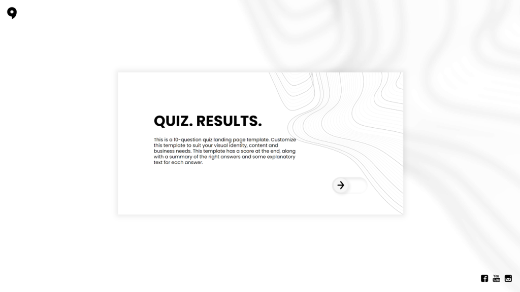 Quiz with gated results by Dot.vu