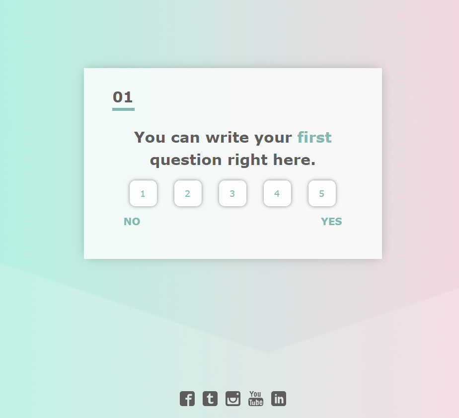 Interactive Poll Template by Dot.vu