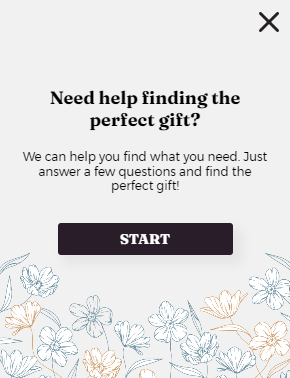 Product recommender popup template by Dot.vu 