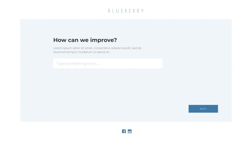 Interactive Survey Template by Dot.vu