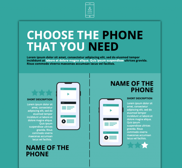 Comparison Infographic Example by Dot.vu