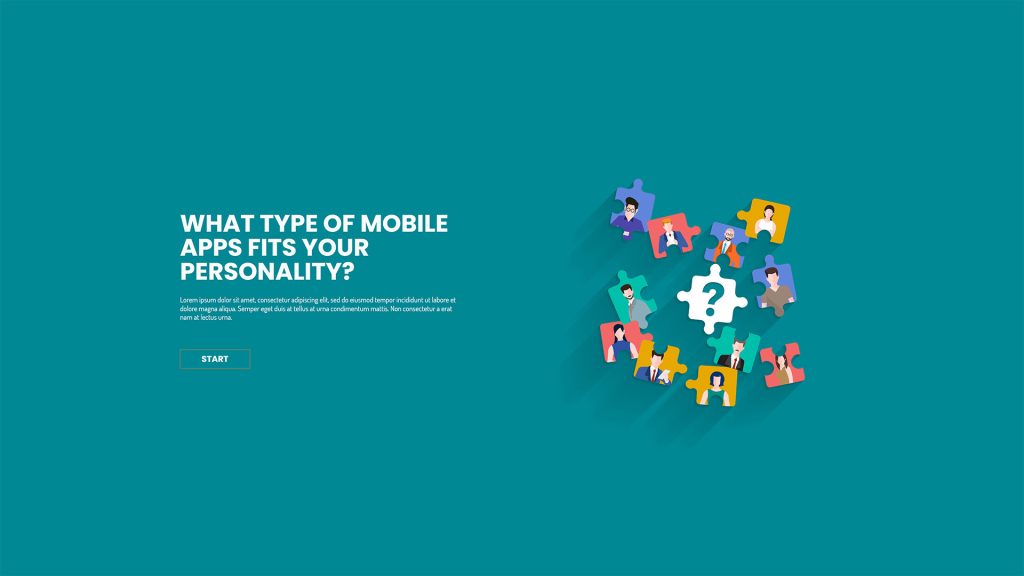 Personality Test with contest template by Dot.vu
