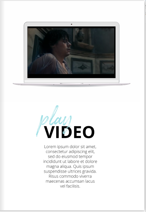 Use Interactive Videos in your Interactive Magazine