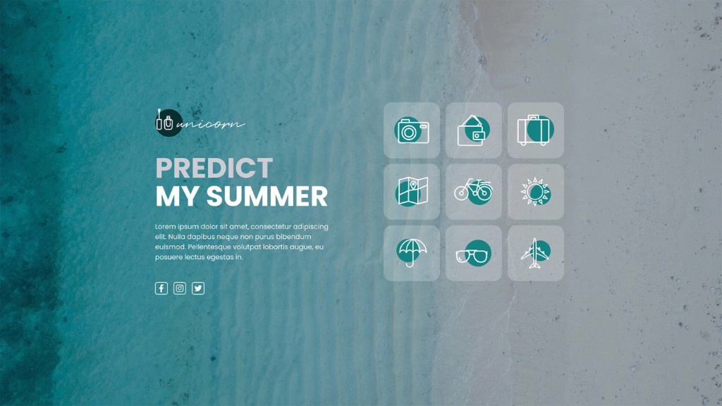 Predict My Summer template by Dot.vu