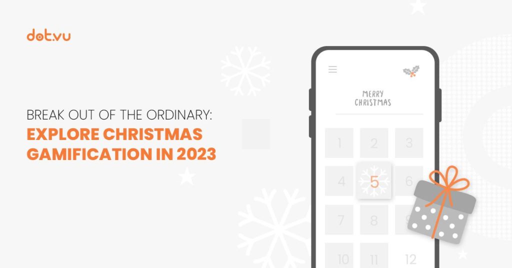 Break out of the ordinary: Explore Christmas gamification in 2023 Blog header