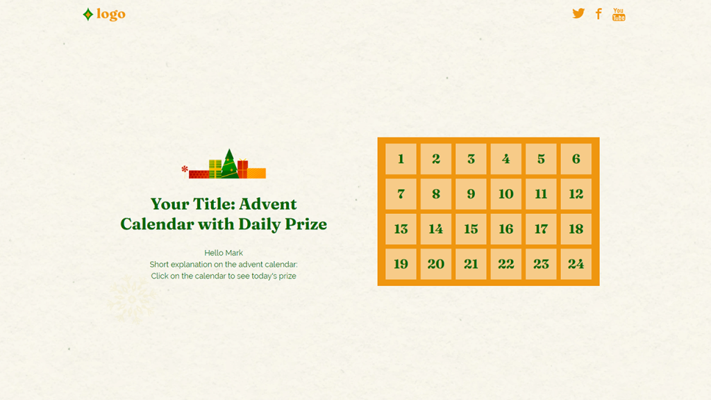 Digital Advent Calendars for an Interactive Christmas Campaign