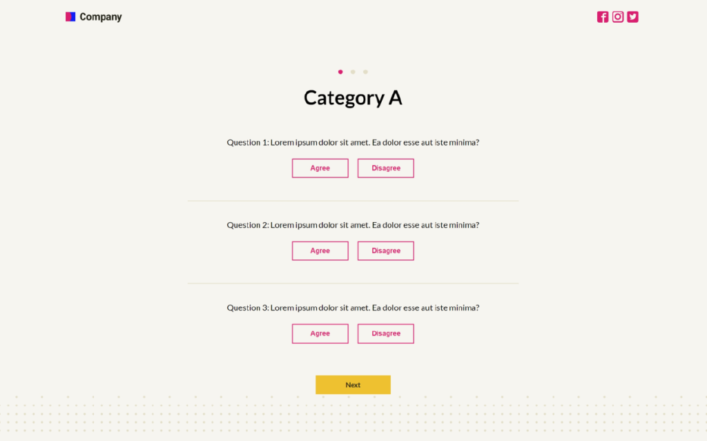 Best practices assessment template by Dot.vu