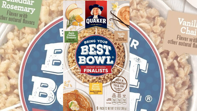 Types of content marketing - Quaker bring your best bowl online contest