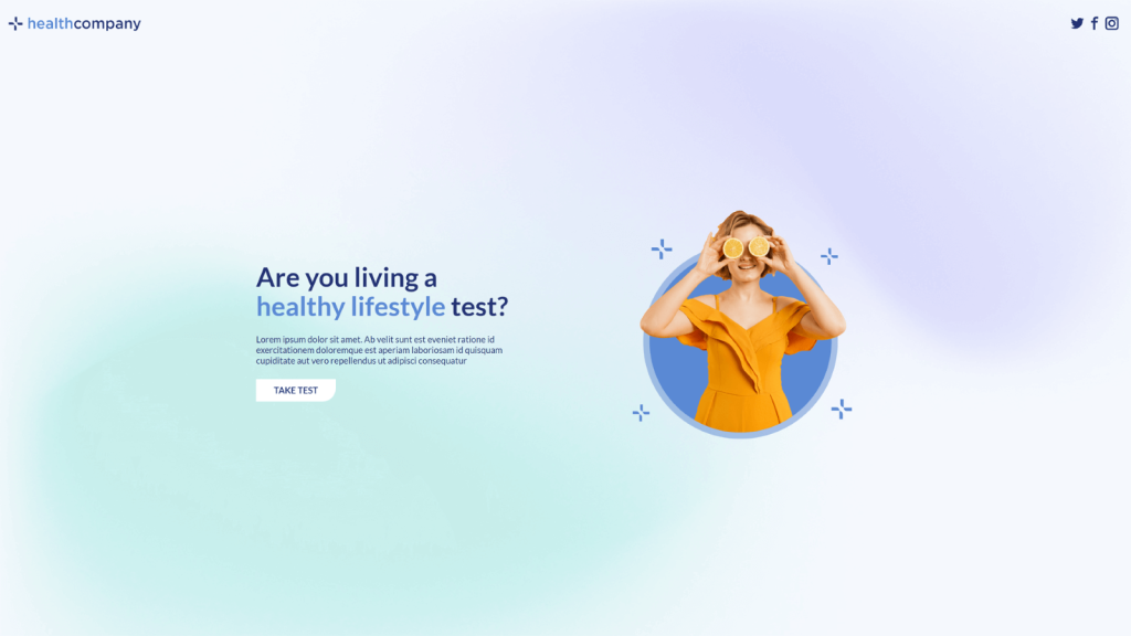 Personality Test - Interactive online marketing for small businesses