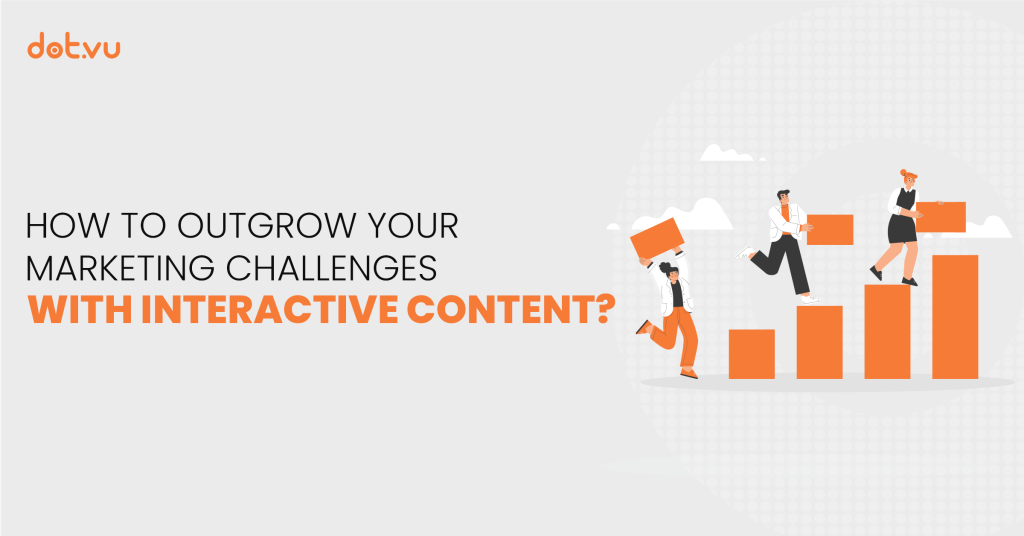 How to outgrow your marketing challenges with Interactive Content? Blog post by Dot.vu