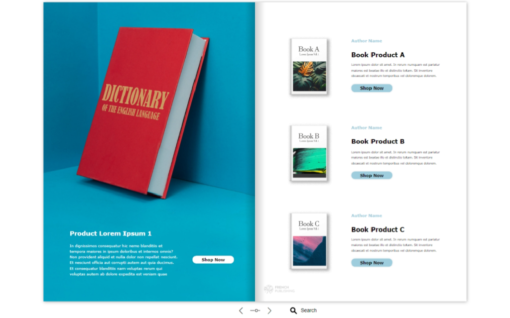  Book Catalog Template by Dotvu