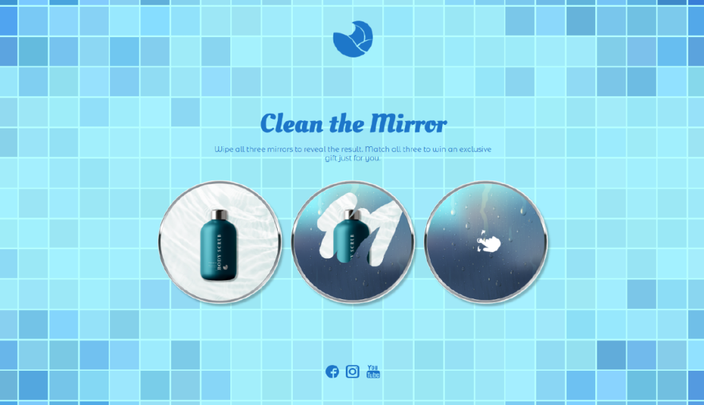 Clean the mirror template by Dot.vu