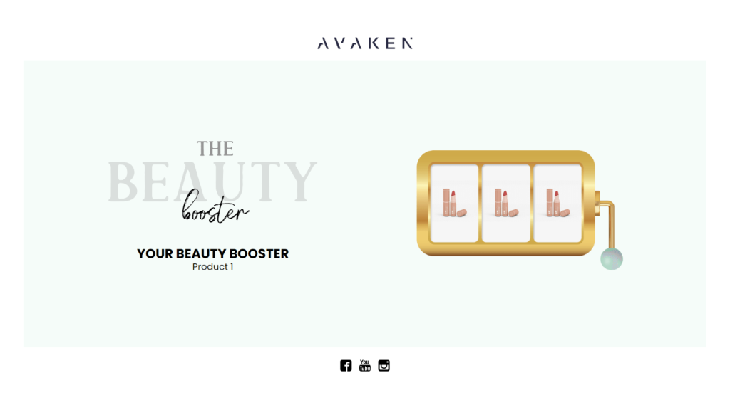 Beauty booster template by Dot.vu