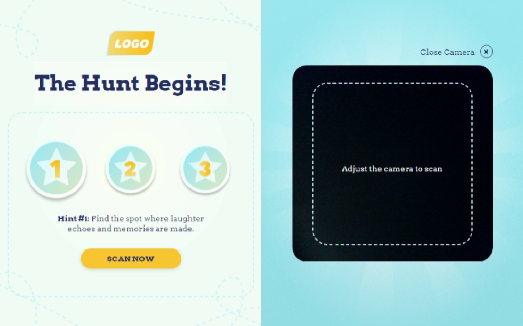 Scavenger Hunt Code template by Dot.vu