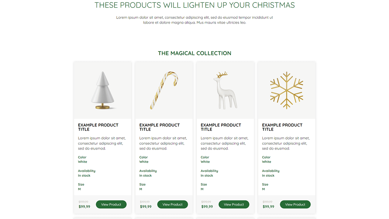 Product Landing Page