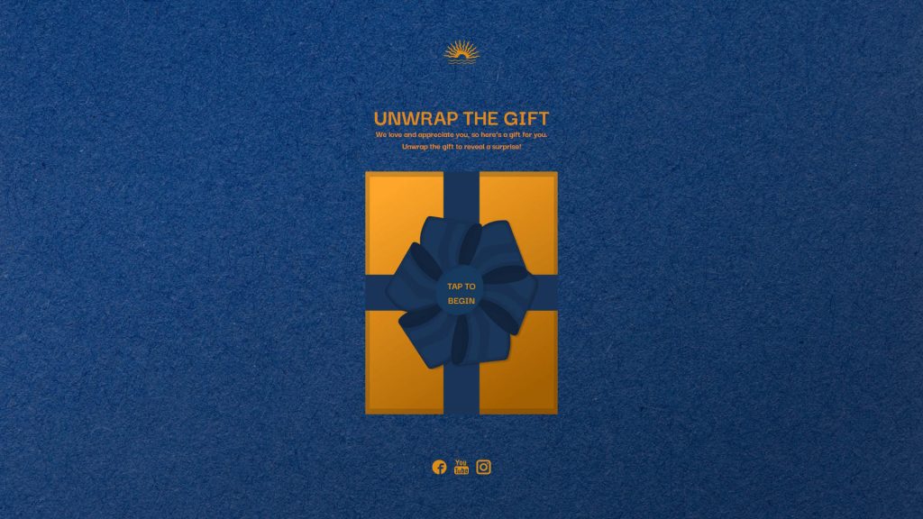 Unwrap me! Marketing game by Dot.vu