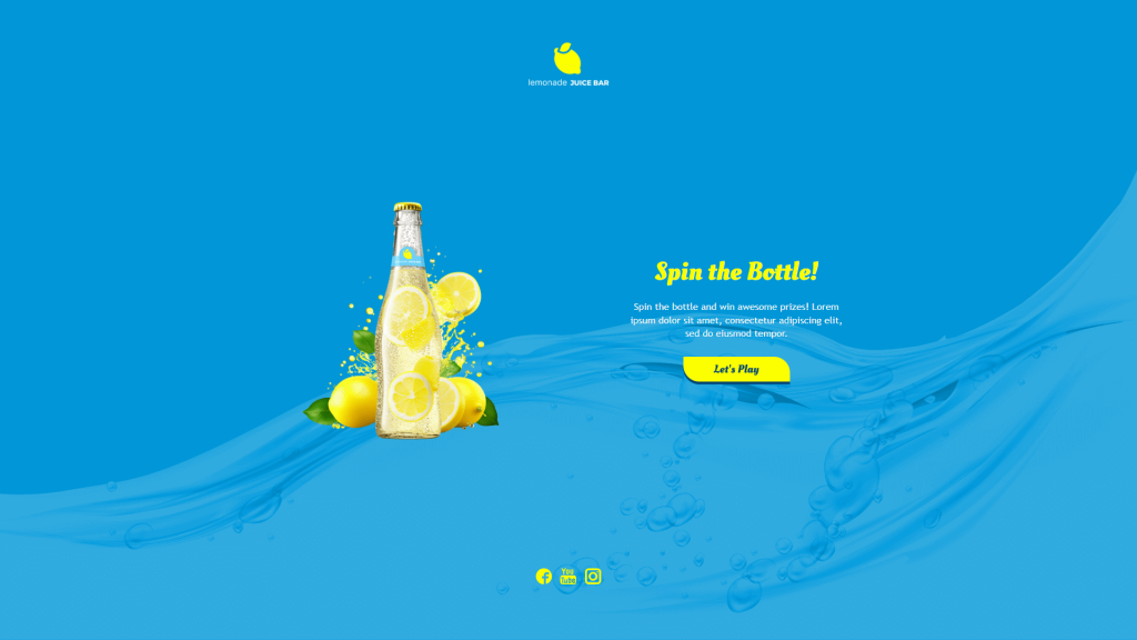 Interactive Experiences Spin the Bottle template by Dot.vu