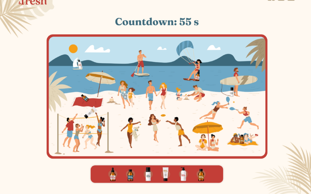 Summer Campaign Idea - Marketing Game Template