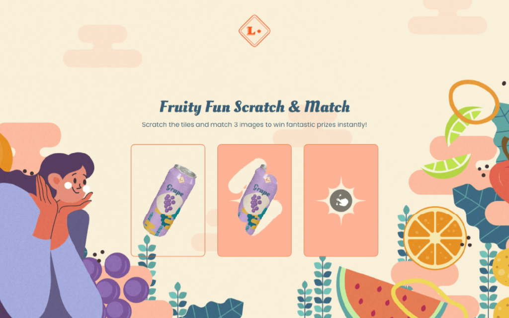 Summer Campaign Idea - Scratch Cards Template