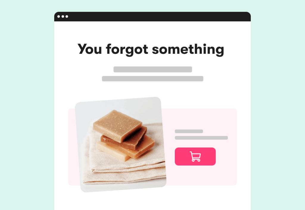 Abandon Cart Email Example - Direct Response