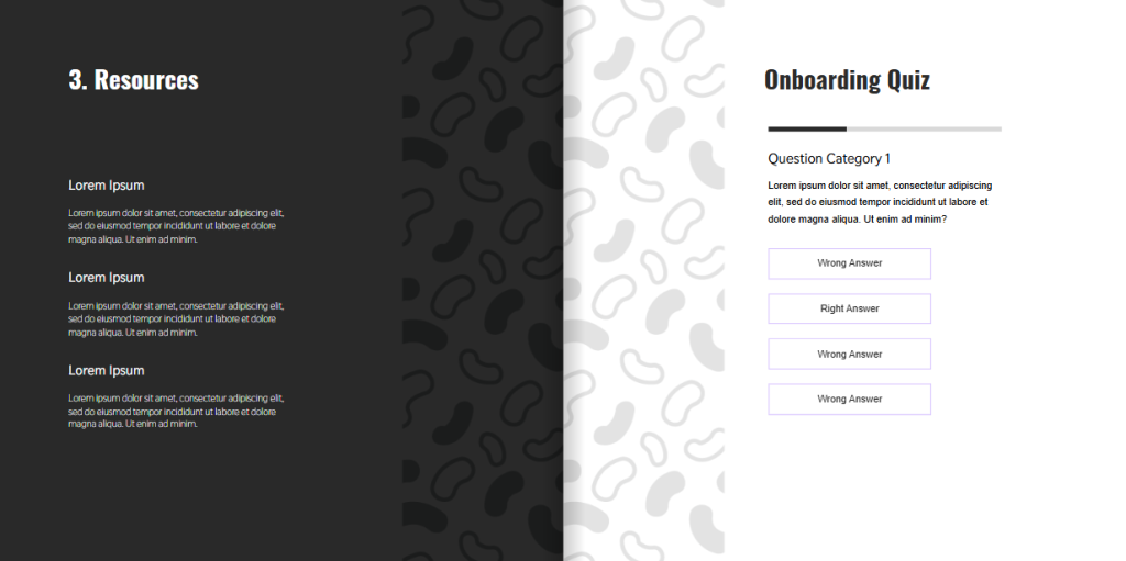 Internal communication strategy Q&A form by dot.vu