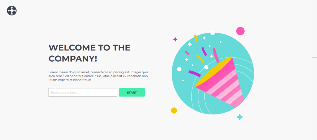 Internal onboarding survey by Dot.vu