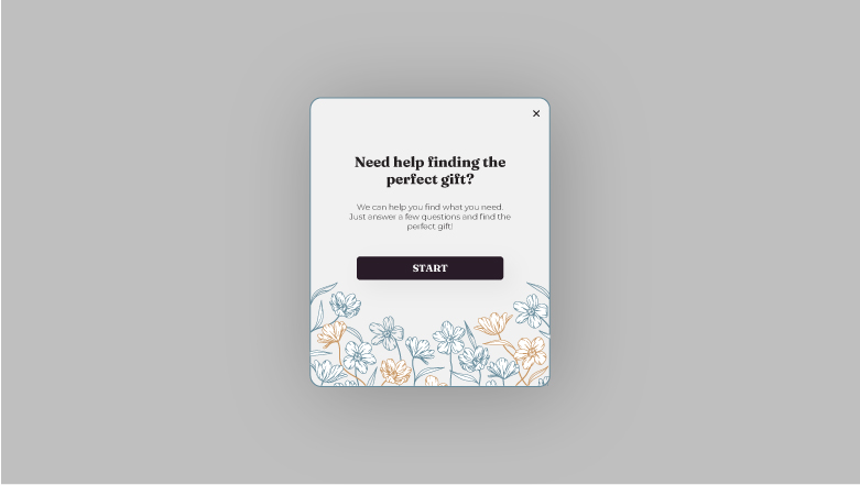 Product Recommender Interactive Popup