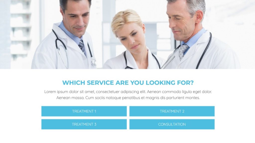 digital experience medical pitch deck template by Dot.vu