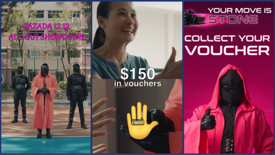 Lazada SG: Squid Game Gamified Shopping