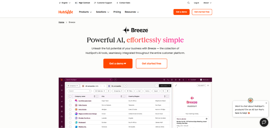 HubSpot AI (AI Marketing Automation & CRM)
